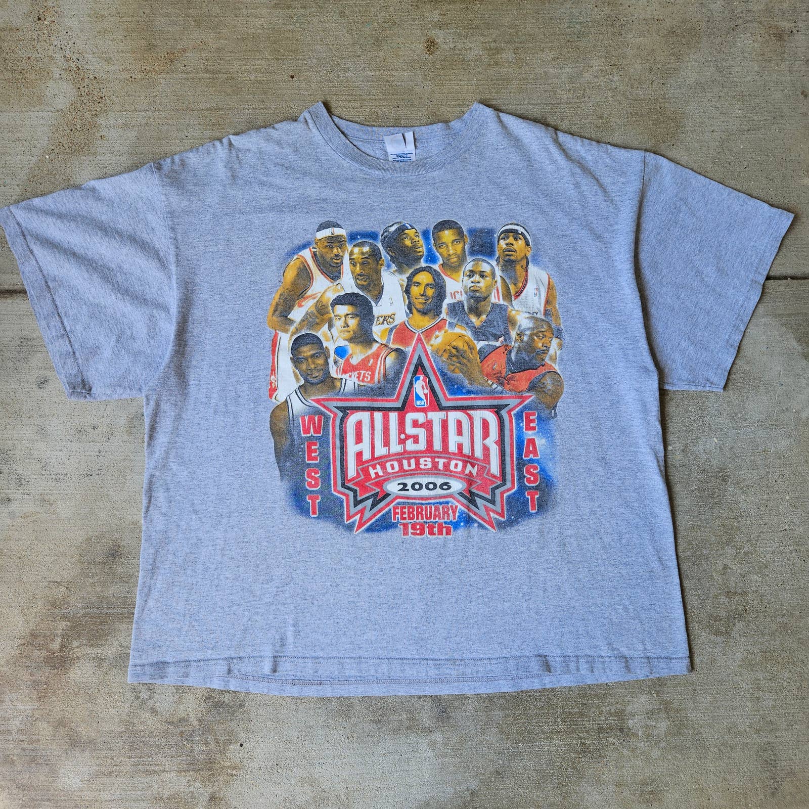 2006 Nba AllStar Houston Game TShirt 2xl